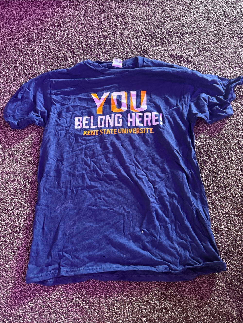 "You Belong Here" Men's Navy T-Shirt